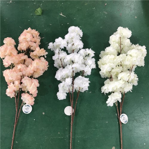 100cm Artificial Cherry Blossom Branch - IVORY