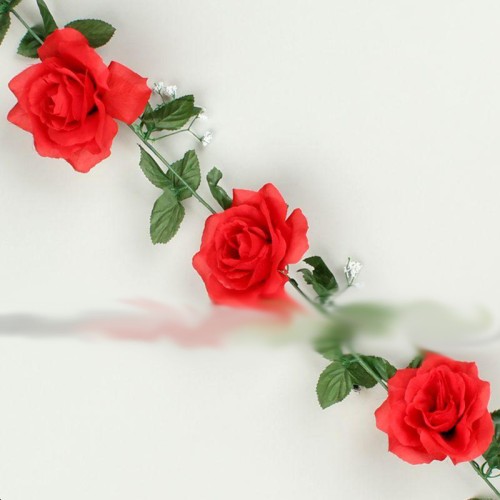 Red Rose Garland