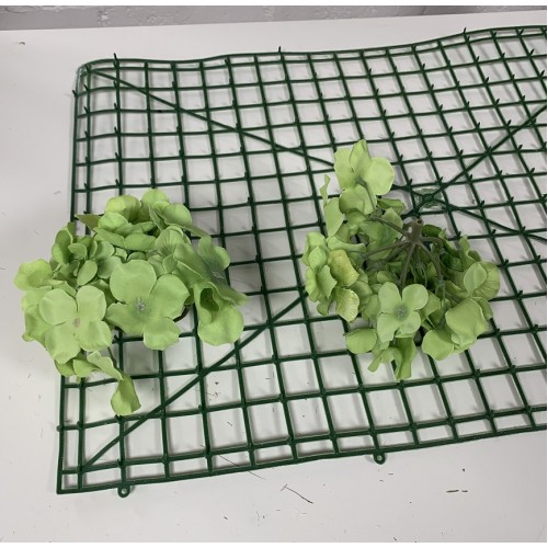 Light Mint Green Hydrangea Flower Heads - Pack of 50