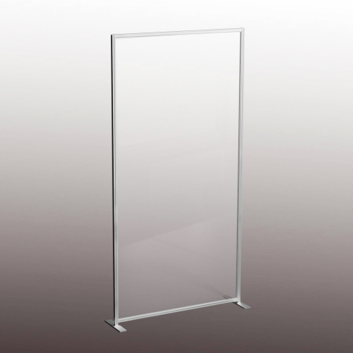 Free Standing Sneeze Guard Screen for Salon and Hair Dressers